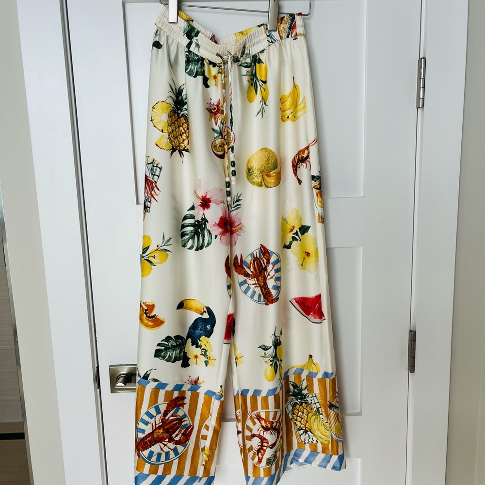 Bailey 44 Multicolor Tropical Wide Leg Pants